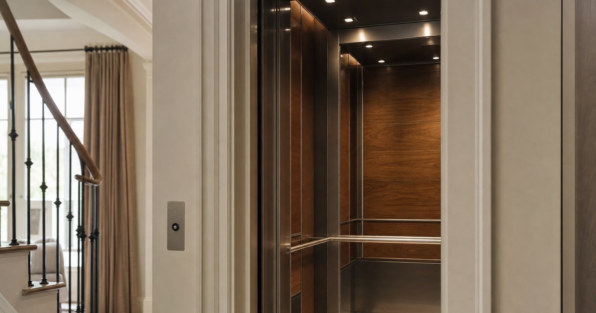 How Much Should You Budget For A Luxury Residential Home Elevator?
