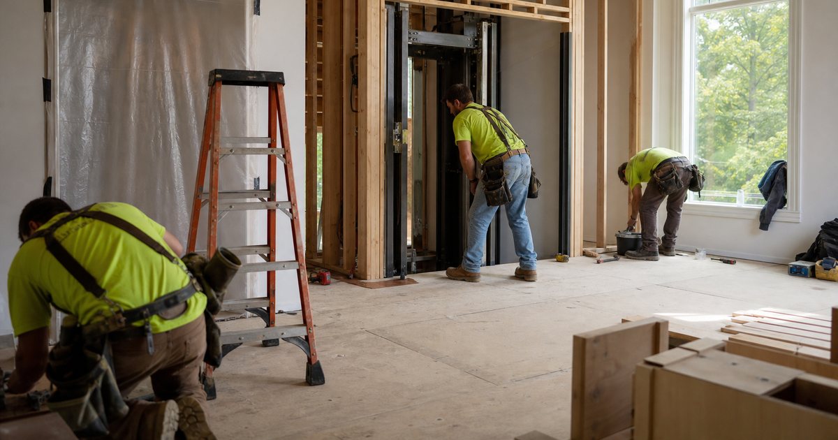 What Should You Expect To Live Through While A Home Elevator Is Installed In An Occupied House?